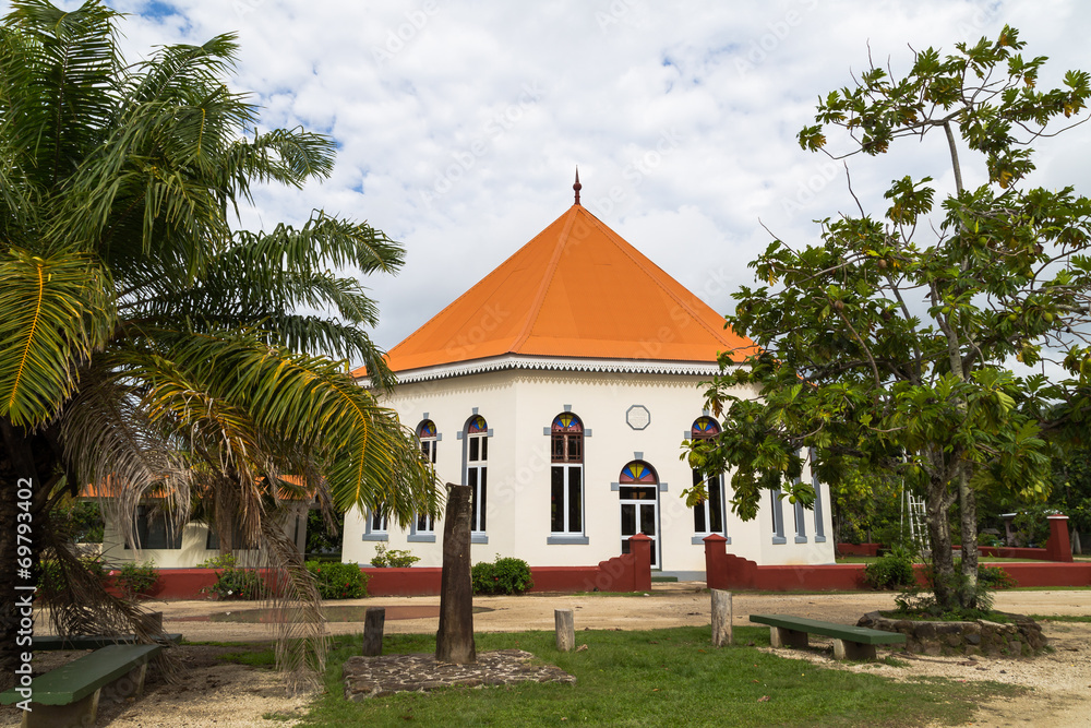 Cathedral in French Polynesia