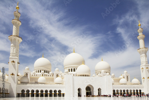 Белая мечеть Абу-Даби. ОАЭ.