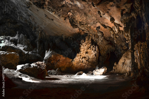 Slika na platnu Sun light in the cave