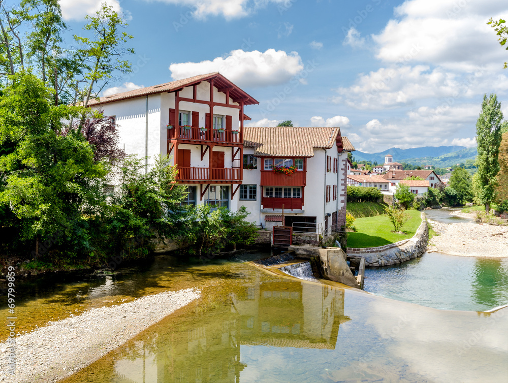 Obraz premium village basque