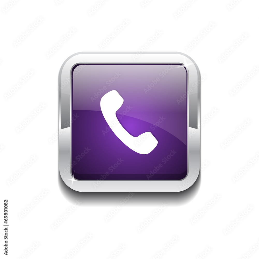 Call Rounded Corner Vector Purple Web Icon Button Call Rounded Corner Vector Purple Web Icon Button