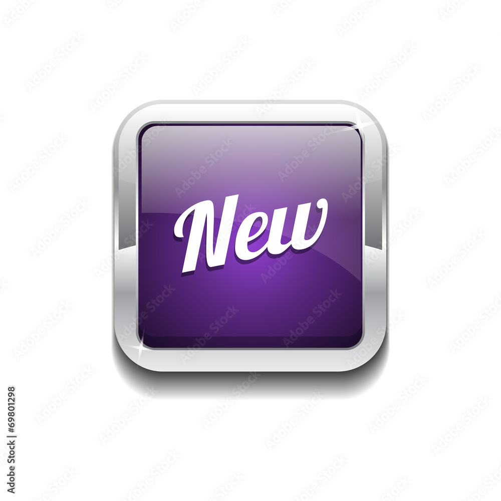 New Collection Glossy Shiny Rounded Corner Vector Button