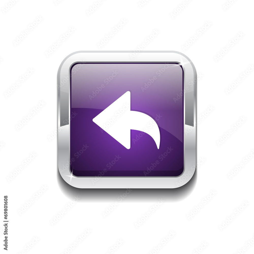 Reset Replay Rounded Corner Vector Purple Web Icon Button Reset Replay Rounded Corner Vector Purple Web Icon Button