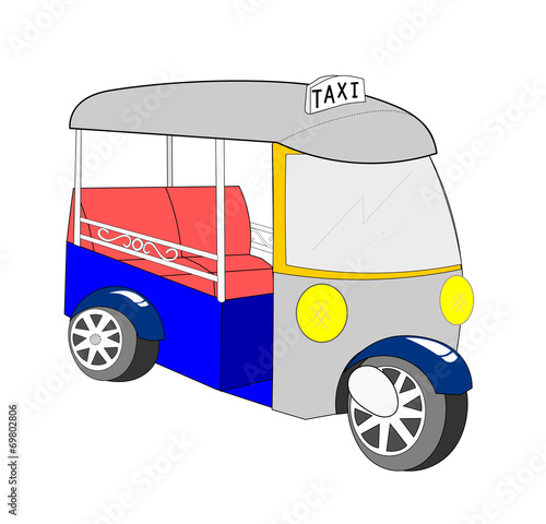 Tuk Tuk Taxi Thailand