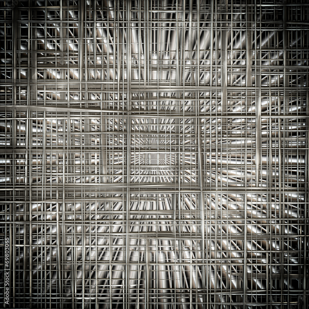 Fototapeta premium Background Pattern metallic