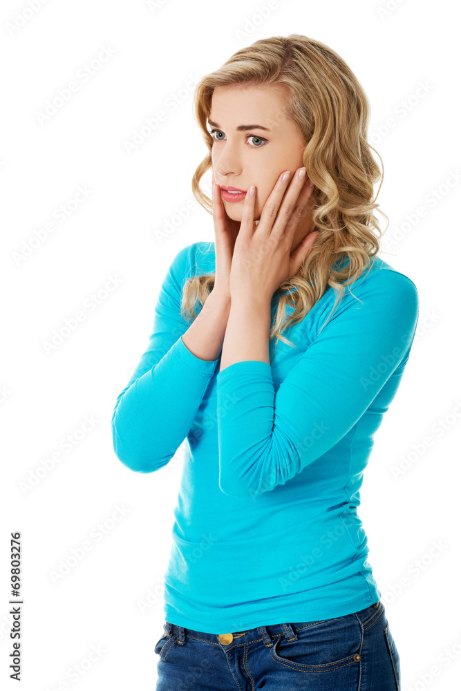 Worried woman