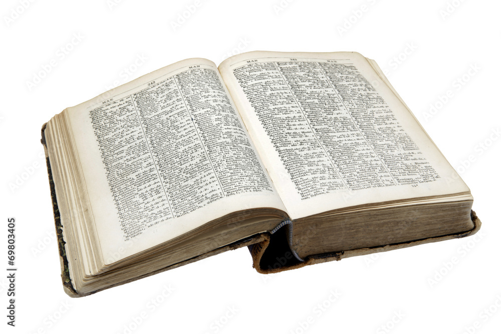 Obraz premium Wörterbuch