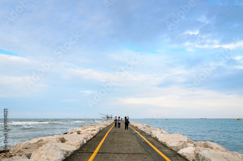 Passeggiata sul molo