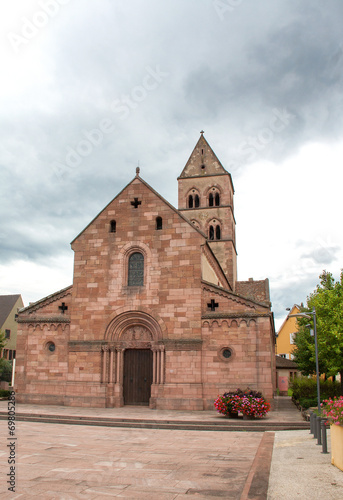 Eglise st Pierre et Paul à Sigolsheim, Alsace, Haut Rhin