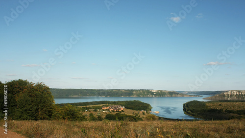 Beautiful river landscape