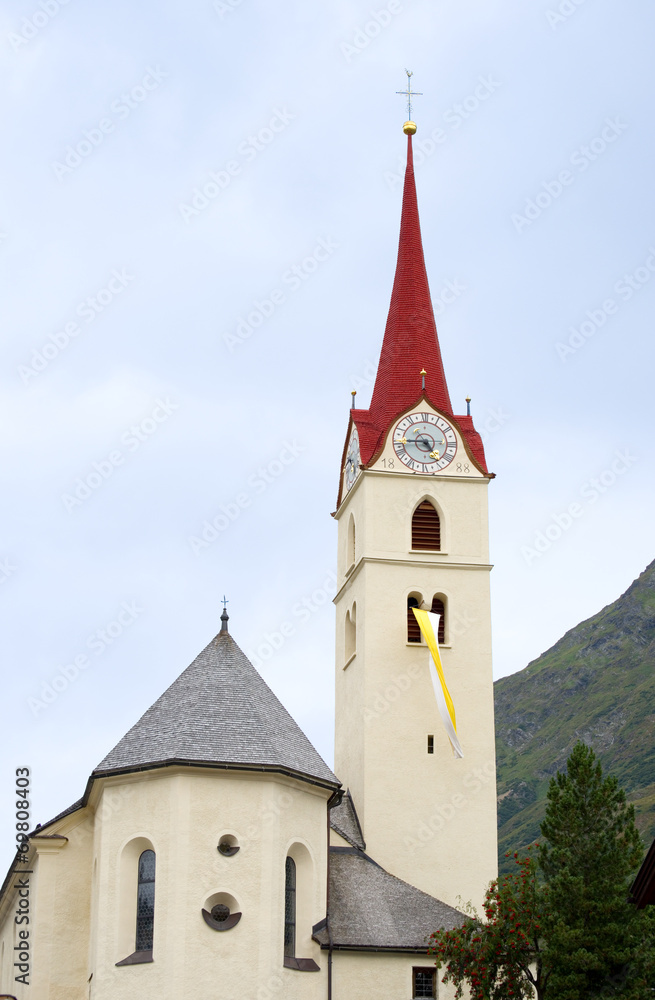 Wallfahrtskirche Mariä Geburt in Platz bei Ischgl