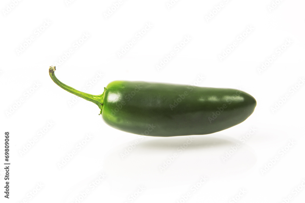 green jalapeno hot pepper