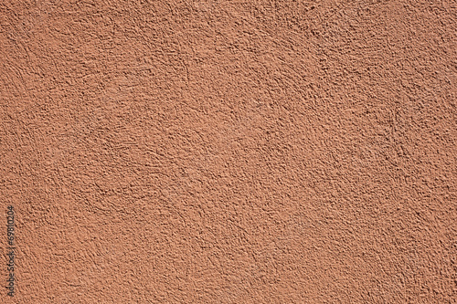 terracotta stucco wall