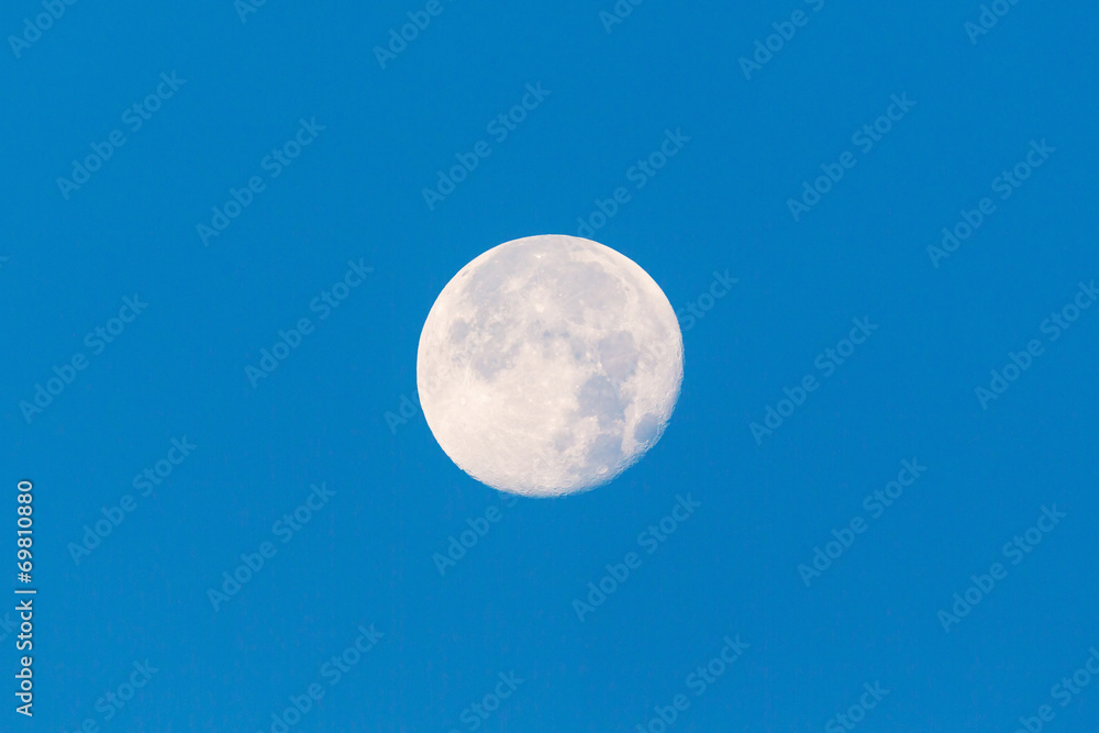 Full moon in the skies