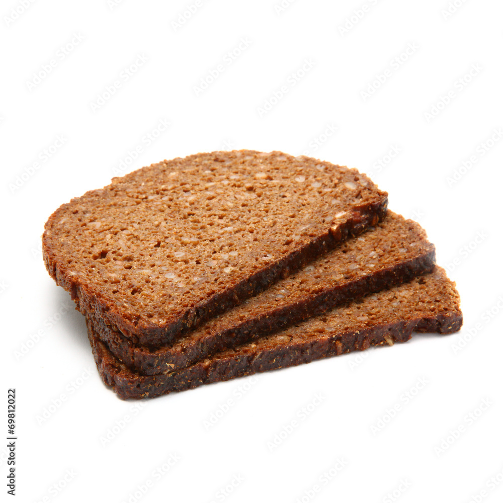 Vollkornbrot geschnitten