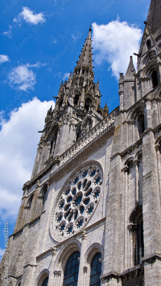 Obraz premium Chartres Cathedral. France.