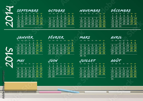 2015 CALENDRIER_Ecole 3 trimestres