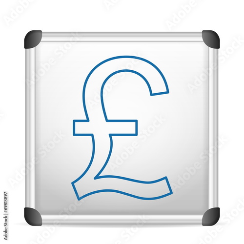 whiteboard british pound
