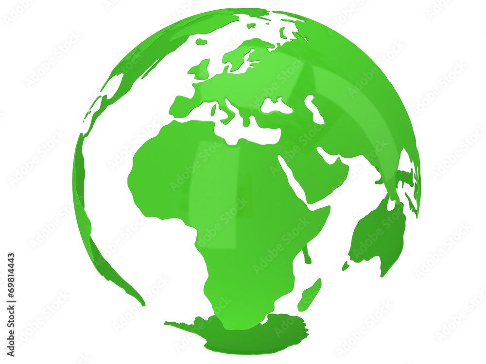 Earth planet globe. 3D render. Africa view. Earth planet globe. 3D render. Africa view.