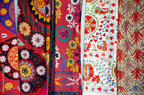Multicolored Fabrics in the Market
