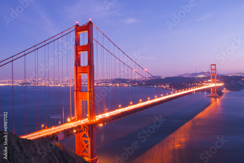Fototapeta Naklejka Na Ścianę i Meble -  Golden Gate Bridge, San Francisco, California