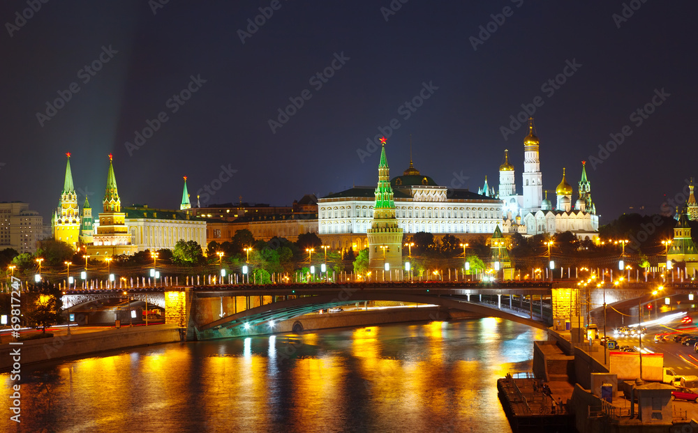 View of Moscow, Kremlin