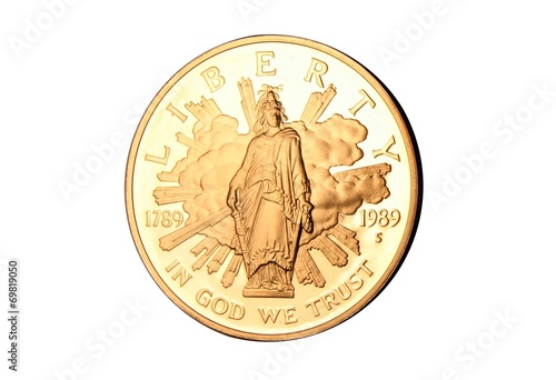 Fotografija USA 1989 1 Dollar Congress Commemorative coin 1