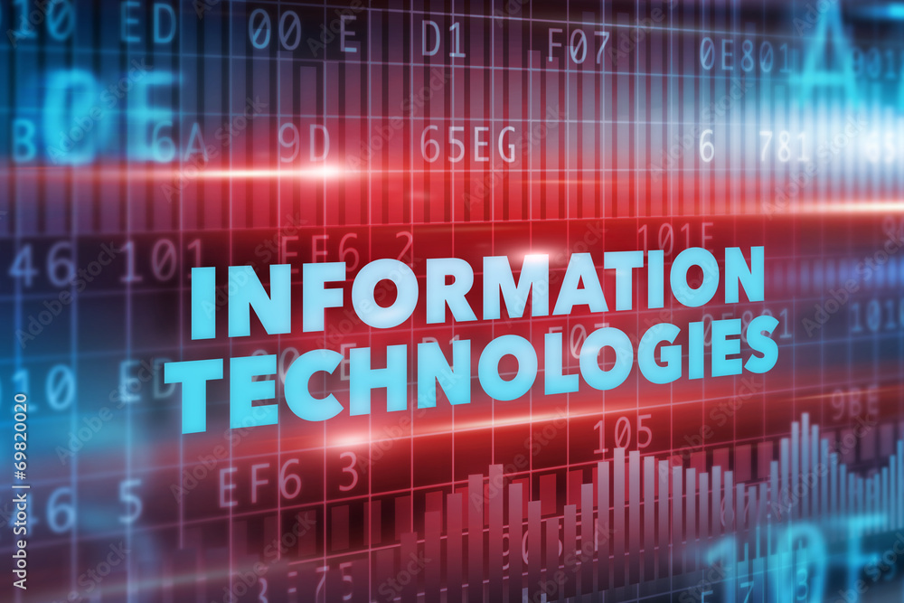 Information technologies concept