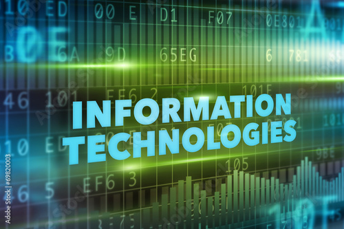 Information technologies concept
