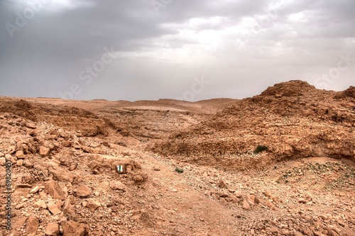 Mountains in stone desert nead Dead Sea
