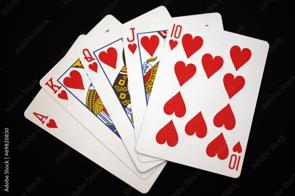 Obraz premium Royal Flush
