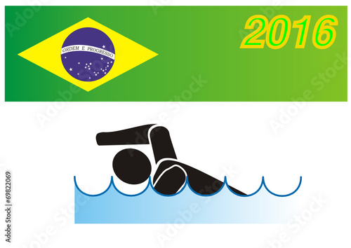 Sportfest 2016 in Rio de Janeiro - Brasilien - Schwimmen