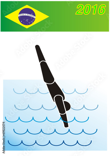 Sportfest 2016 in Rio de Janeiro - Brasilien - Wasserspringen