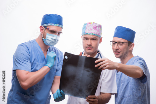 Hard work of doctors photo