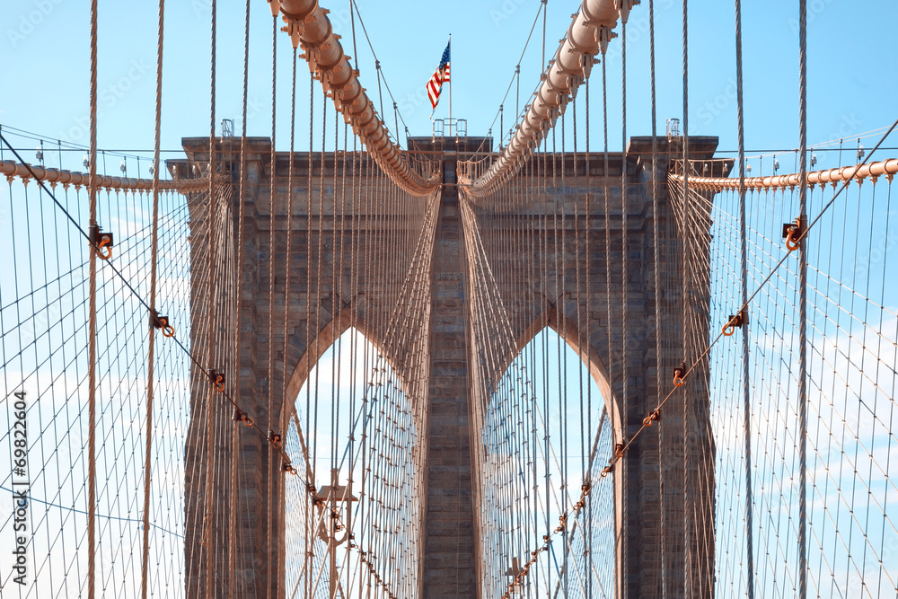 Fototapeta premium Brooklyn Bridge in New York City