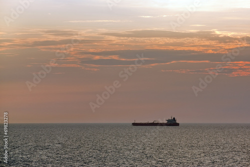 Sunset at the sea © Dmitry Nikolaev