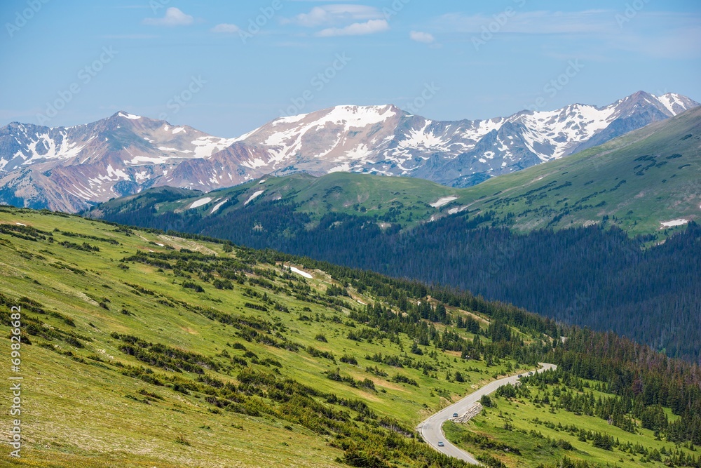 Rocky Mountains Panorama