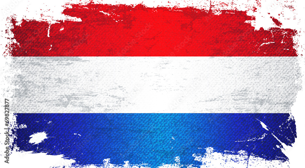 Holland Flag Art Background