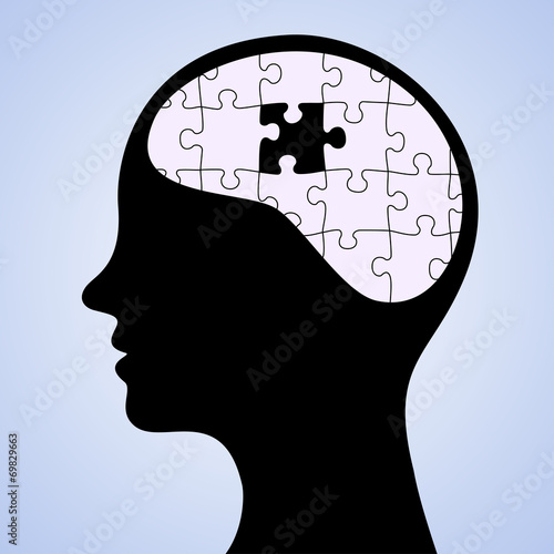 Mind puzzle missing piece