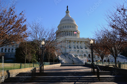 Obraz na płótnie Capitol Hill w salonie