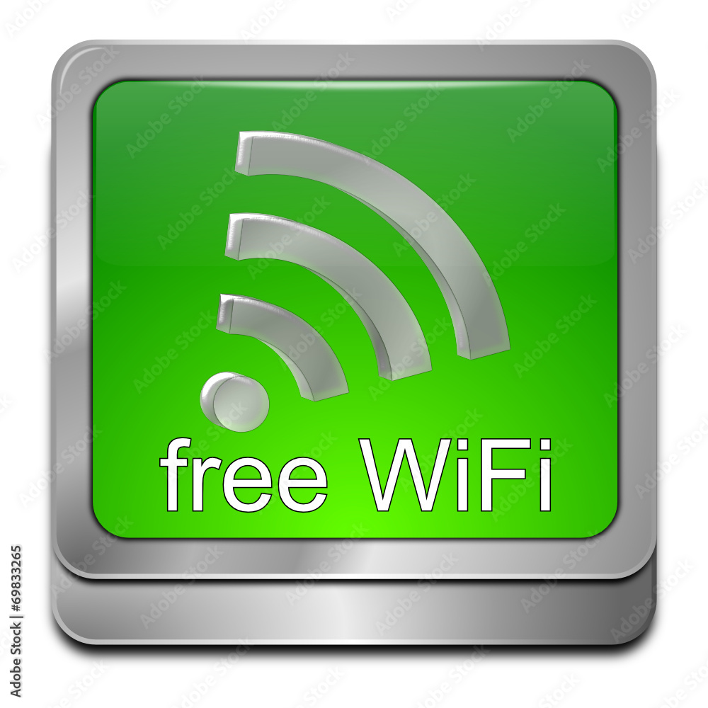 free WiFi Wlan Button free WiFi Wlan Button