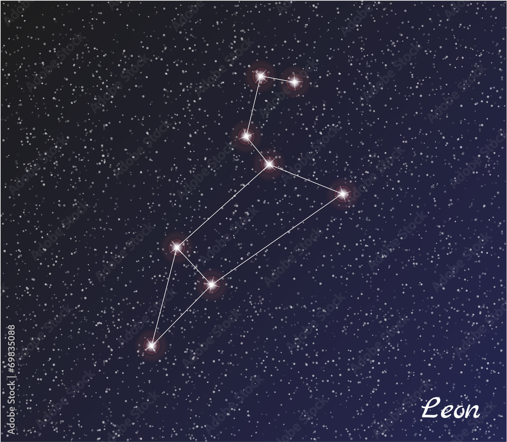 Obraz premium constellation leon