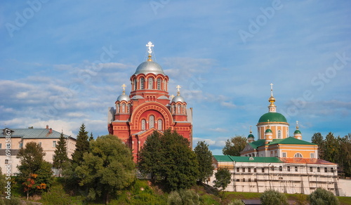 Stauropegic Pokrovsky Convent in Khotkovo in Moscow region photo