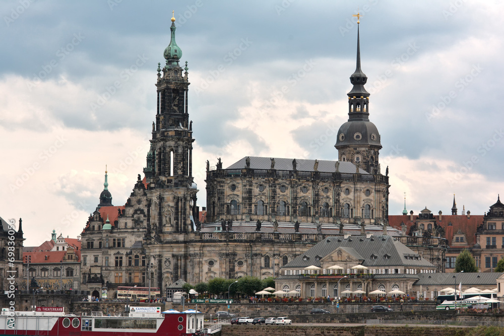 Hofkirche - catholic church in Dresden