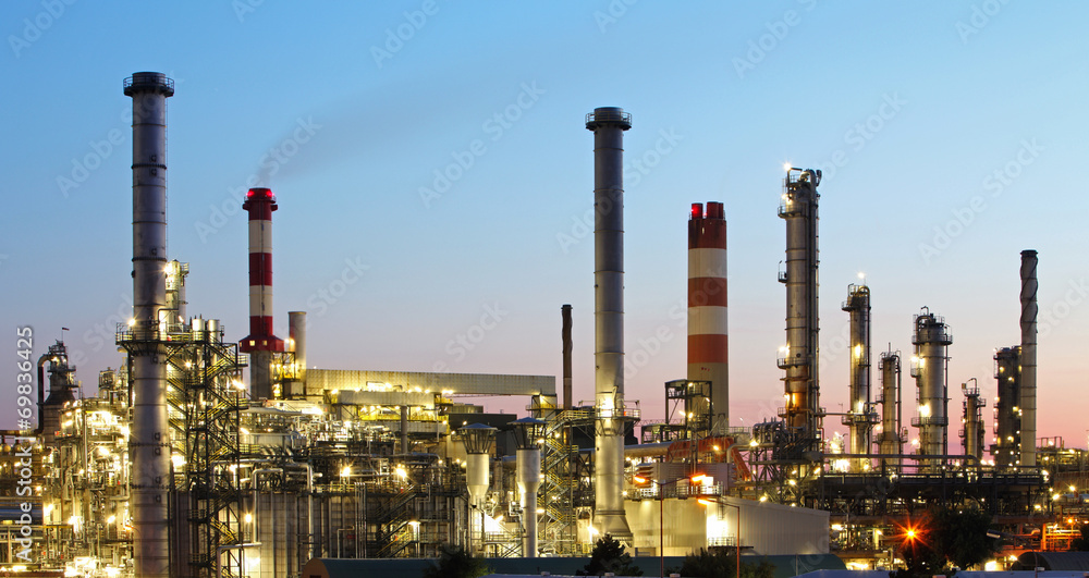 Oil indutry refinery - factory