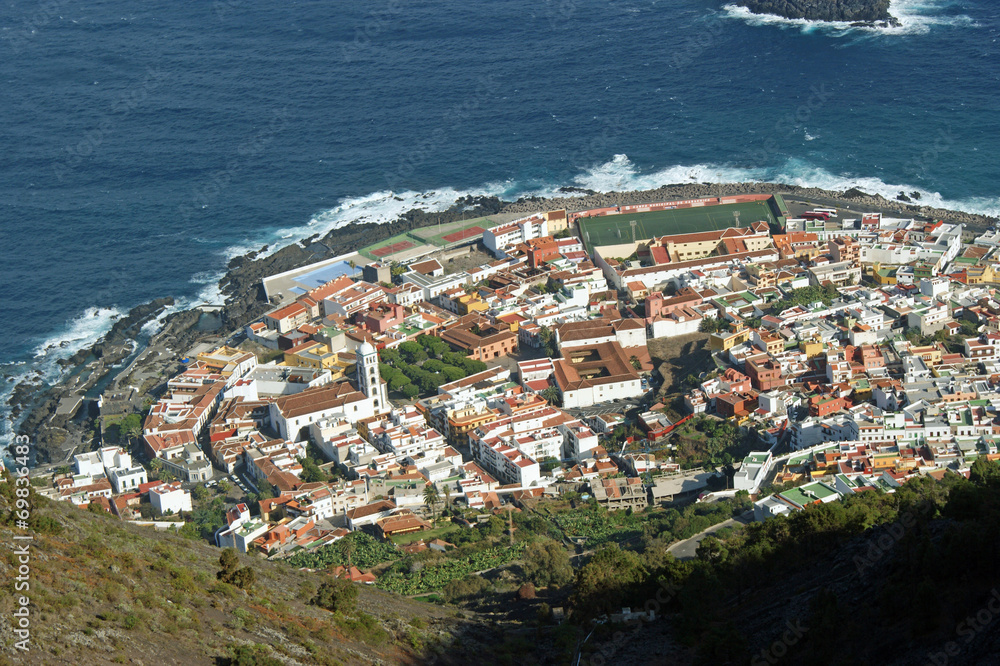 Blick auf Garachico