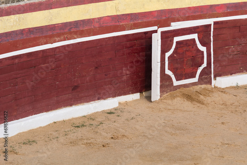 Burladero De Una Plaza De Toros photo