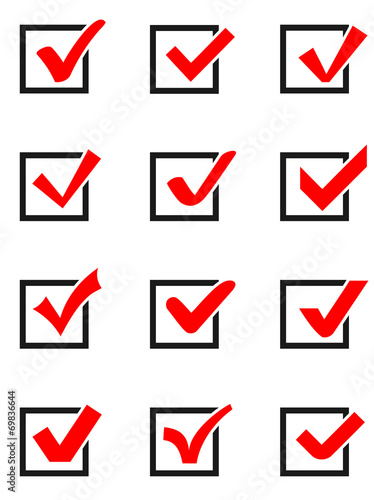 Check mark icons