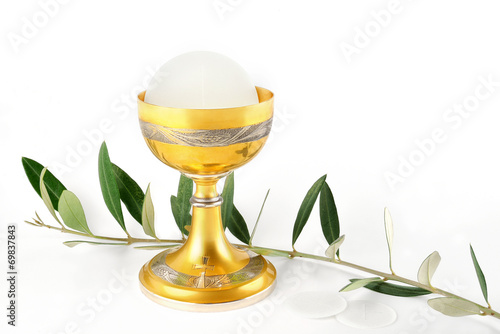 calice comunione e particole