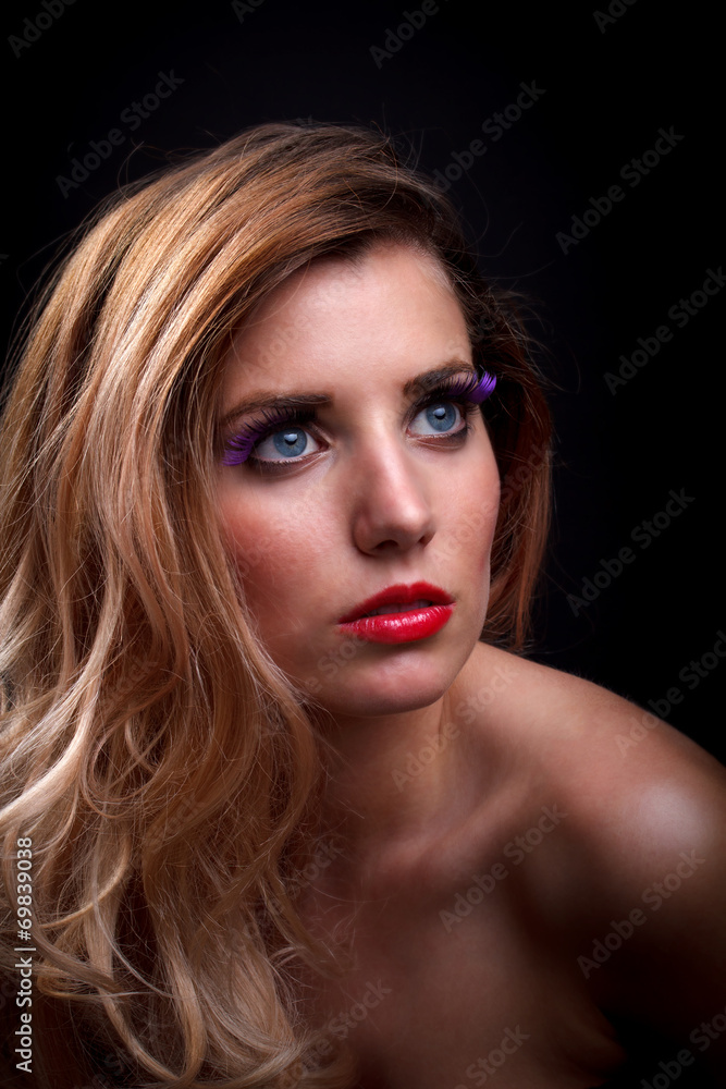 Fototapeta premium Beautiful young woman
